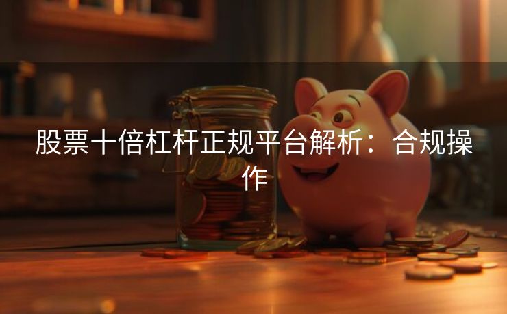 股票十倍杠杆正规平台解析:合规操作 股票十倍杠杆正规平台解析:合规操作