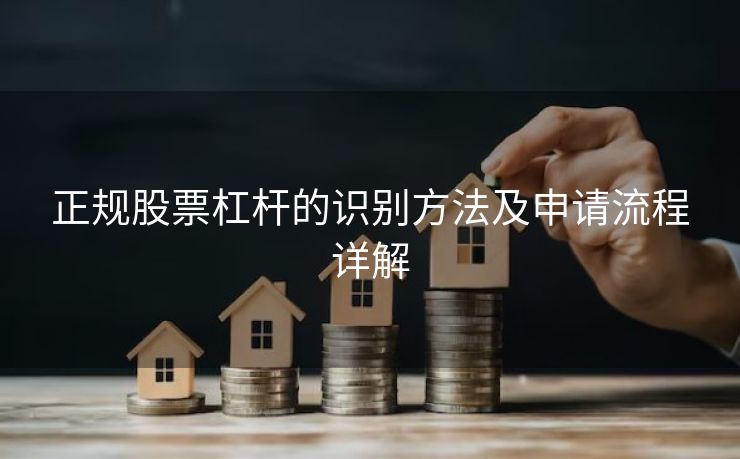 正规股票杠杆的识别方法及申请流程详解