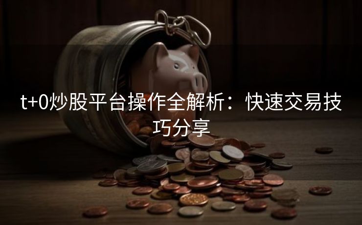 t+0炒股平台操作全解析：快速交易技巧分享