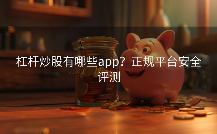 杠杆炒股有哪些app？正规平台安全评测