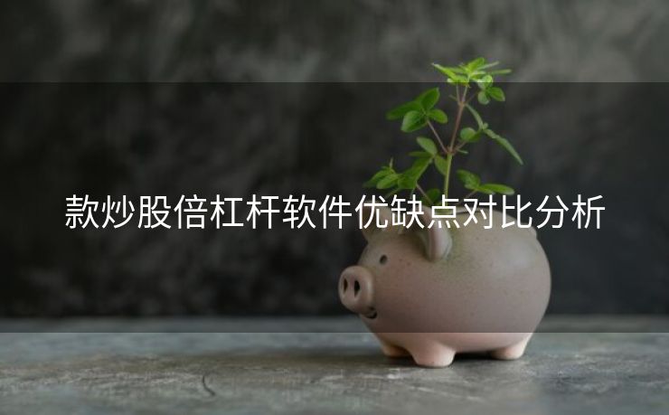 款炒股倍杠杆软件优缺点对比分析