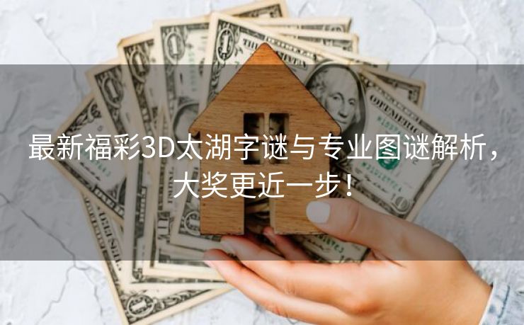 最新福彩3D太湖字谜与专业图谜解析，大奖更近一步！