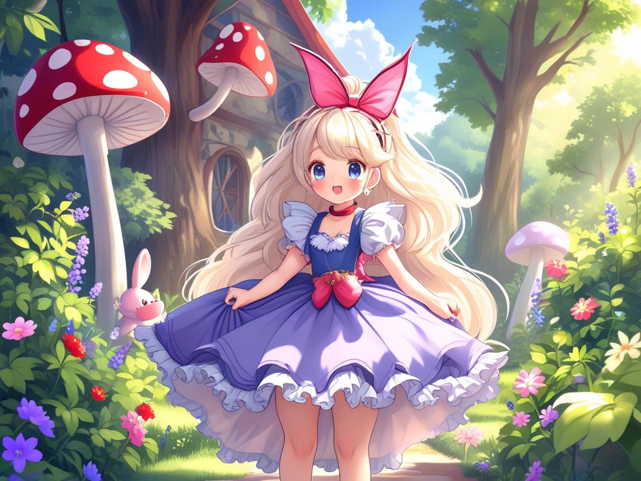 师妹做实验，师兄从身后按住试管指尖划过她虎口